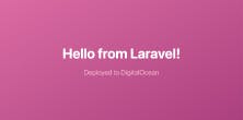 Deploy a dynamic Laravel app